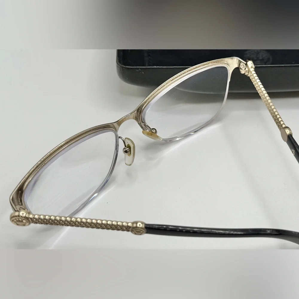 Versace Prescription Glasses VE Mod1228 1291 black/pale gold frames/frame only